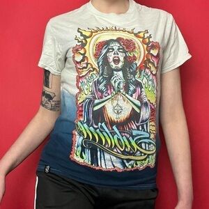 Blue and white sublime tee shirt  💙🤍​​​​​​​​​​​​​​​